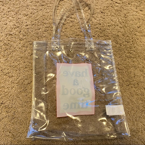 Have a good time pvc tote bag - Picture 2 of 2